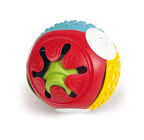Clementoni 17689 Clemmy-Sensorischer Ball-buntes Soft-Block Set, Bausteine Für Kleinkinder Ab 6 Monate, Multicolour, Medio von Clementoni