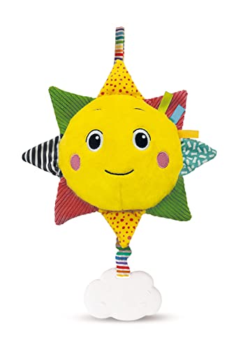 Clementoni - Soft Sun Musik, Spieluhr für Neugeborene, Spiele für La Nanna, Spiel Baby 0 Monate, Mehrfarbig, 17795 Clementoni - Soft Sun Musik, Spieluhr für Neugeborene, Spiele für La Nanna, Spiel Baby 0 Monate, Mehrfarbig, 17795 von Clementoni