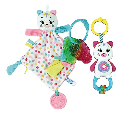 Clementoni 17841 Baby Geschenkset-Kitty, Spielzeug für Kinder 0 Monate-17841 von Clementoni