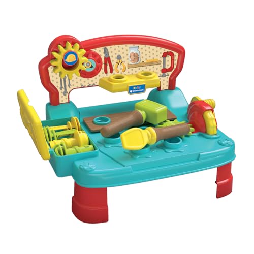 Clementoni Baby Werkbank mit Zubehör - Spielzeug für Babys & Kinder ab 12 Monaten mit Hammer, Schraubenzieher und viel Zubehör - Sensorik- & Motorikspielzeug 17968 Clementoni Baby Werkbank mit Zubehör - Spielzeug für Babys & Kinder ab 12 Monaten mit Hammer, Schraubenzieher und viel Zubehör - Sensorik- & Motorikspielzeug 17968 von Clementoni