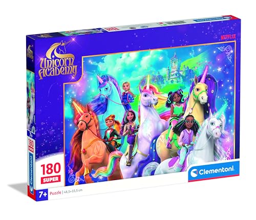 Clementoni 180 SUPER Unicorn Academy 2025 – Puzzle Clementoni 180 SUPER Unicorn Academy 2025 – Puzzle von Clementoni