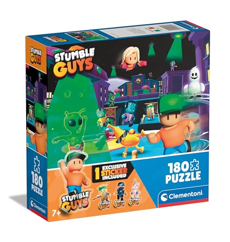 Clementoni 180 Teile Kinder, Puzzle Figuren Videospiel, Gaming, Made in Italy, 29324, Stumble Guys 7 Jahre Clementoni 180 Teile Kinder, Puzzle Figuren Videospiel, Gaming, Made in Italy, 29324, Stumble Guys 7 Jahre von Clementoni