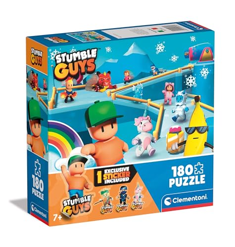 Clementoni Teile Kinder 7 Jahre, Puzzle Figuren Videospiel, Gaming, Made in Italy, 29323, 180 Stück Stumble Guys Clementoni Teile Kinder 7 Jahre, Puzzle Figuren Videospiel, Gaming, Made in Italy, 29323, 180 Stück Stumble Guys von Clementoni