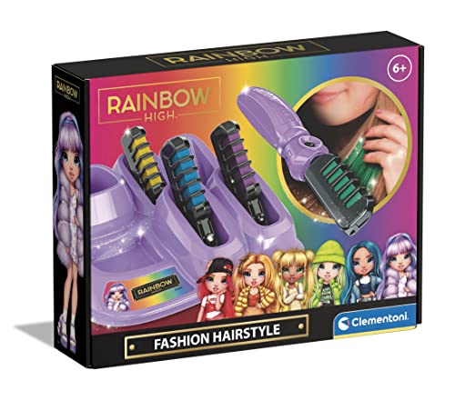 Clementoni - 18709 - Rainbow High - Farb-Hairstyler - Kreativspielzeug, Geschenk-Set Für Mädchen Ab 6 Jahren Clementoni - 18709 - Rainbow High - Farb-Hairstyler - Kreativspielzeug, Geschenk-Set Für Mädchen Ab 6 Jahren von Clementoni