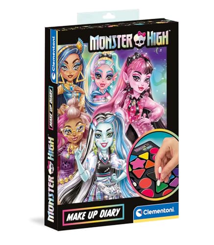 Clementoni Monster High Diary Kosmetikset - Kosmetik-Set sicher und hypoallergen - Lippenstift und Lidschatten mit Wasser waschbar - Make-up für Mädchen ab 6 Jahre 18801 Clementoni Monster High Diary Kosmetikset - Kosmetik-Set sicher und hypoallergen - Lippenstift und Lidschatten mit Wasser waschbar - Make-up für Mädchen ab 6 Jahre 18801 von Clementoni