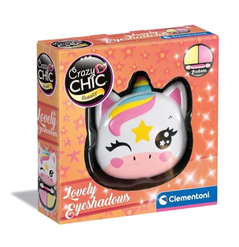 Clementoni Make-up-Tasche für Mädchen Crazy Chic – Lovely Eyeshadow: Einhorn, sicheres und hypoallergenes Lidschatten-Set, Mädchen 6 Jahre, leicht mit Wasser waschbar, 18805 Clementoni Make-up-Tasche für Mädchen Crazy Chic – Lovely Eyeshadow: Einhorn, sicheres und hypoallergenes Lidschatten-Set, Mädchen 6 Jahre, leicht mit Wasser waschbar, 18805 von Clementoni