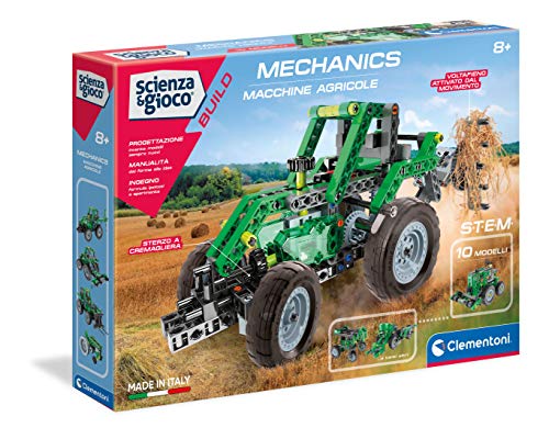 Clementoni 19036 Labor für Mechanik - Landwirtschaftliche Maschinen Spiel von Constructions, Mehrfarbig, S Clementoni 19036 Labor für Mechanik - Landwirtschaftliche Maschinen Spiel von Constructions, Mehrfarbig, S von Clementoni