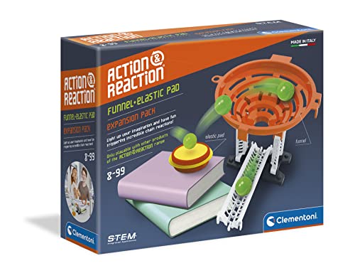 Clementoni 19116 Galileo Science – Action & Reaction Trampolin, spektakuläres Zubehör für die Kugelbahn, erweiterbarer Baukasten, Spielzeug für Kinder ab 8 Jahren Clementoni 19116 Galileo Science – Action & Reaction Trampolin, spektakuläres Zubehör für die Kugelbahn, erweiterbarer Baukasten, Spielzeug für Kinder ab 8 Jahren von Clementoni