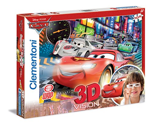 Clementoni 20044.3 - Puzzle Magic 3D - 104 teilig Cars 2 - The Fastest Crew Clementoni 20044.3 - Puzzle Magic 3D - 104 teilig Cars 2 - The Fastest Crew von Clementoni