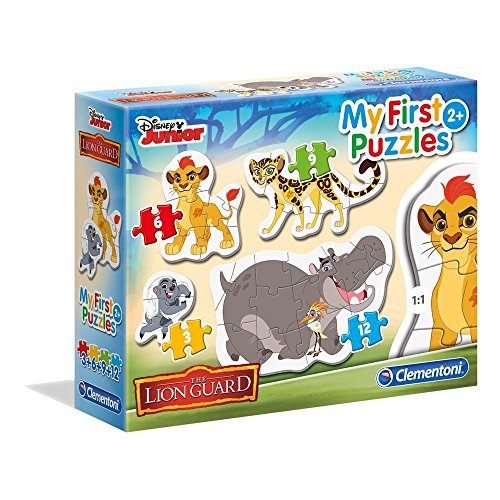 Clementoni 20801 - Puzzle 3-6-9-12 My First Lion Guard von Clementoni