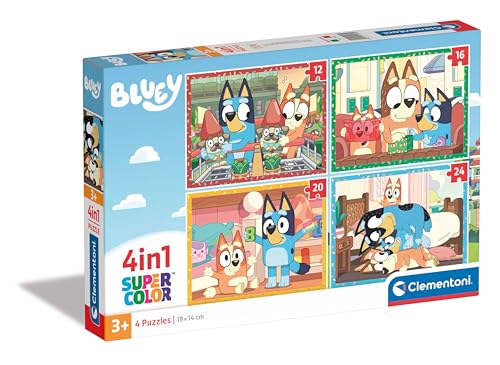 Clementoni Bluey Puzzle 4 in 1, Puzzle für Kinder ab 3 Jahren, Hergestellt in Italien, Multicolor - 21530 Clementoni Bluey Puzzle 4 in 1, Puzzle für Kinder ab 3 Jahren, Hergestellt in Italien, Multicolor - 21530 von Clementoni