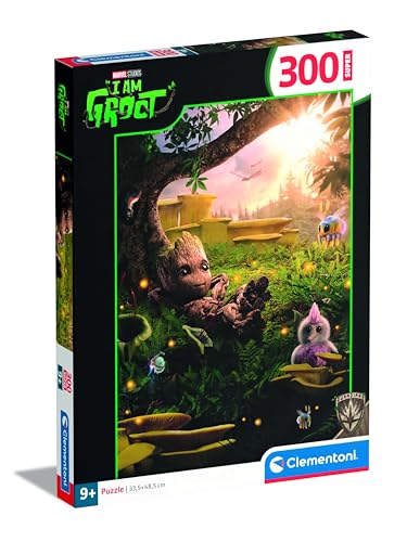 Clementoni I Am Groot Marvel Puzzle 300 Teile - Puzzle 48,5 x 33,5 cm für Kinder ab 9 Jahren - Geschicklichkeitsspiel für Kinder 21734 Clementoni I Am Groot Marvel Puzzle 300 Teile - Puzzle 48,5 x 33,5 cm für Kinder ab 9 Jahren - Geschicklichkeitsspiel für Kinder 21734 von Clementoni