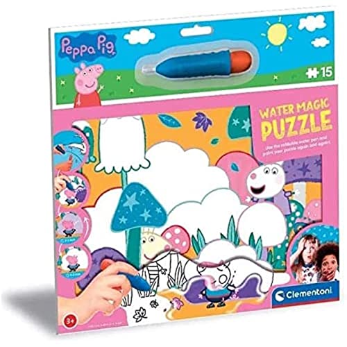 Clementoni - 22246 - Water Magic Puzzle Peppa Pig - Puzzle Mit 15 Teile - Puzzle Für Kinder Ab 3 Jahren, Made In Italy Clementoni - 22246 - Water Magic Puzzle Peppa Pig - Puzzle Mit 15 Teile - Puzzle Für Kinder Ab 3 Jahren, Made In Italy von Clementoni