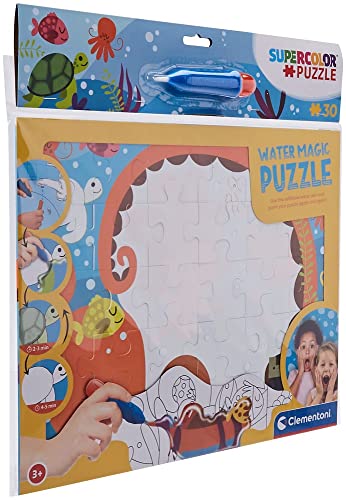Clementoni 22709 Water Magic The Deep Sea 30 Teile-Puzzle Für Kinder Ab 3 Jahren, Made In Italy, Mehrfarbig, Medio von Clementoni