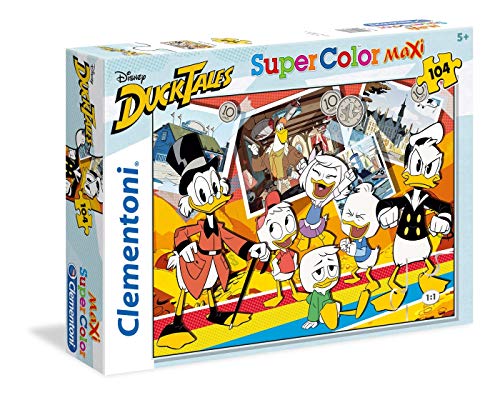 Clementoni 23718 "Duck Tales - Maxi Puzzle, 104 Teile von Clementoni