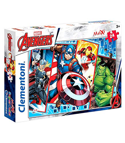 Clementoni 24495 "The Avengers - Maxi" Puzzle, 24 Teile von Clementoni