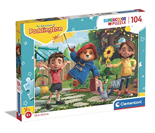 Clementoni - 25729 - Supercolor Puzzle Paddington - Puzzle Mit 104 Teile - Puzzle Für Kinder Ab 6 Jahren, Made In Italy Clementoni - 25729 - Supercolor Puzzle Paddington - Puzzle Mit 104 Teile - Puzzle Für Kinder Ab 6 Jahren, Made In Italy von Clementoni
