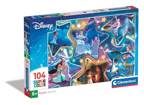 Clementoni Disney Magische Momente Kinder Puzzle 104 Teile - Disney Puzzle 37,9 x 26,9 cm für Kinder ab 6 Jahre - Geschicklichkeitsspiel von Clementoni 25766 Clementoni Disney Magische Momente Kinder Puzzle 104 Teile - Disney Puzzle 37,9 x 26,9 cm für Kinder ab 6 Jahre - Geschicklichkeitsspiel von Clementoni 25766 von Clementoni