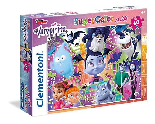 Clementoni 26434 Vampirina Puzzle Bella E La Bestia – 40 Teile, Mehrfarbig von Clementoni