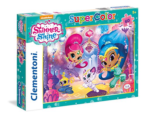 Clementoni 26969 Shimmer and Shine Puzzle, 60 Teile, Mehrfarbig von Clementoni
