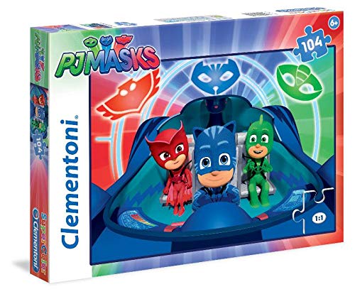 Clementoni 27092 PJ Masks Supercolor Puzzle, Mehrfarbig, 104 Pezzi Clementoni 27092 PJ Masks Supercolor Puzzle, Mehrfarbig, 104 Pezzi von Clementoni
