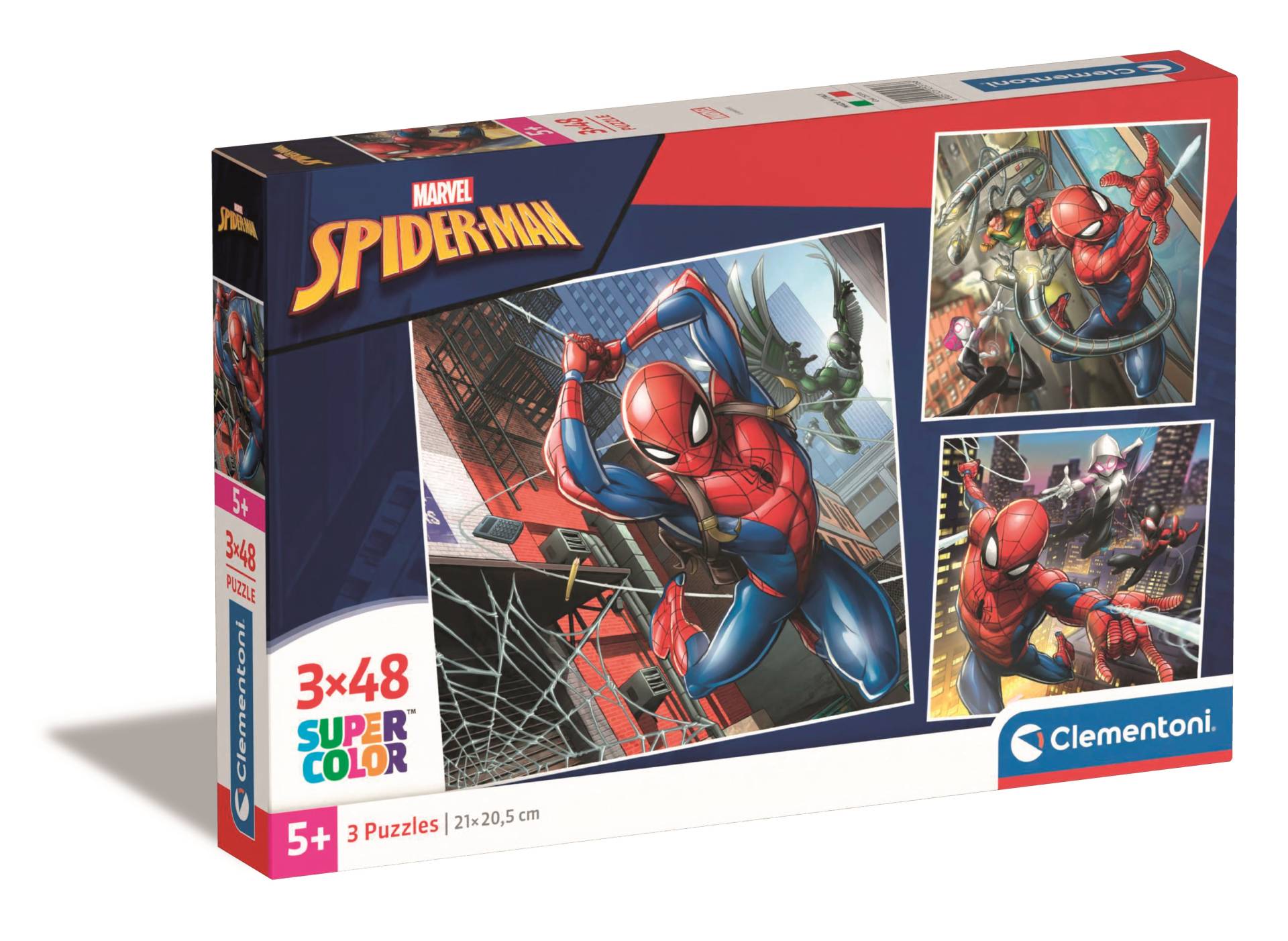 Clementoni 3 Puzzles - Marvel, Spider-Man 48 Teile Puzzle Clementoni-25316 Clementoni 3 Puzzles - Marvel, Spider-Man 48 Teile Puzzle Clementoni-25316 von Clementoni
