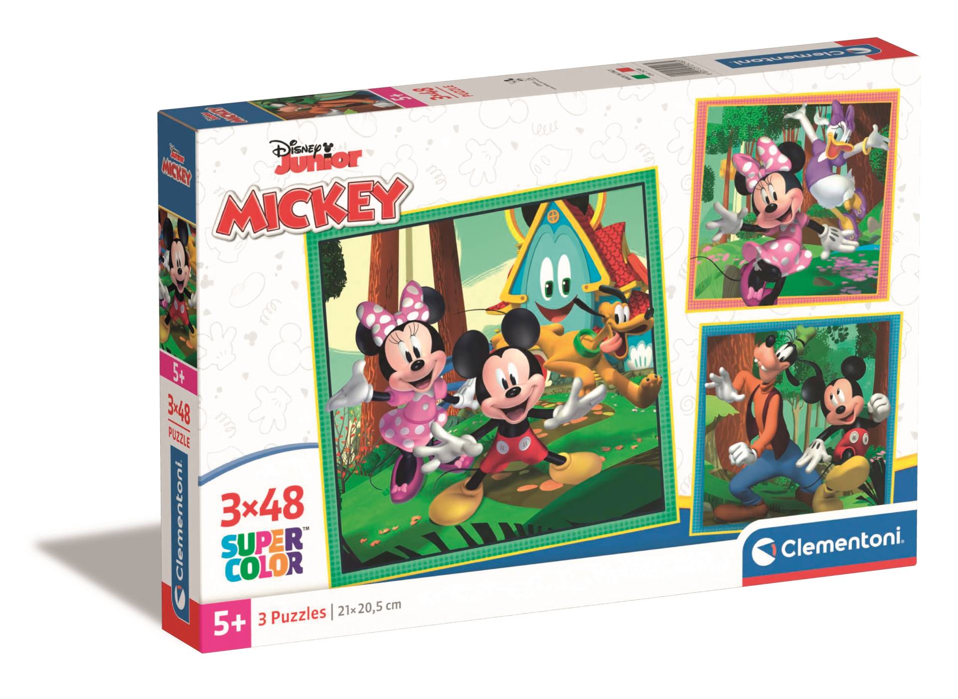 Clementoni 3 Puzzles - Mickey Mouse Celebration 48 Teile Puzzle Clementoni-25298 von Clementoni