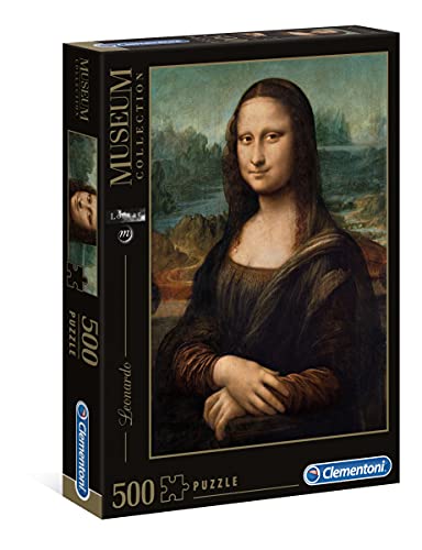 Clementoni 30363 Leonardo – Mona Lisa – Puzzle 500 Teile, Geschicklichkeitsspiel für die ganze Familie, Erwachsenenpuzzle ab 14 Jahren von Clementoni