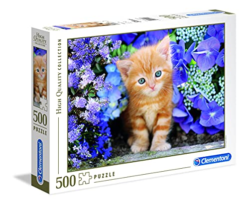Clementoni 30415 Katze im Blumenmeer – Puzzle 500 Teile, Geschicklichkeitsspiel für die ganze Familie, Erwachsenenpuzzle ab 14 Jahren Clementoni 30415 Katze im Blumenmeer – Puzzle 500 Teile, Geschicklichkeitsspiel für die ganze Familie, Erwachsenenpuzzle ab 14 Jahren von Clementoni
