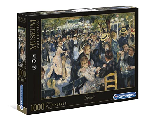 Clementoni 31412 Renoir – Tanz im Moulin de la Galette – Puzzle 1000 Teile, Museum Collection, Geschicklichkeitsspiel für die ganze Familie, Erwachsenenpuzzle ab 14 Jahren Clementoni 31412 Renoir – Tanz im Moulin de la Galette – Puzzle 1000 Teile, Museum Collection, Geschicklichkeitsspiel für die ganze Familie, Erwachsenenpuzzle ab 14 Jahren von Clementoni