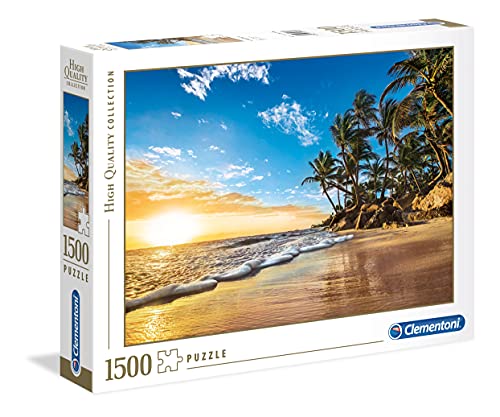 Clementoni 31679 - Tropischer Sonnenaufgang 1500 Teile Puzzle von Clementoni