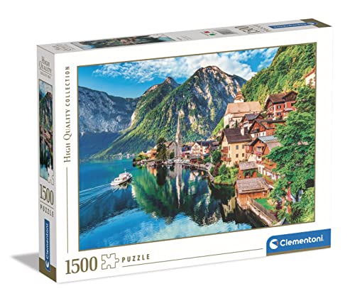 Clementoni - 31687 Collection Puzzle - Hallstatt - Puzzle 1500 Teile ab 14 Jahren, Erwachsenenpuzzle mit Wimmelbild, Geschicklichkeitsspiel für die ganze Familie Clementoni - 31687 Collection Puzzle - Hallstatt - Puzzle 1500 Teile ab 14 Jahren, Erwachsenenpuzzle mit Wimmelbild, Geschicklichkeitsspiel für die ganze Familie von Clementoni