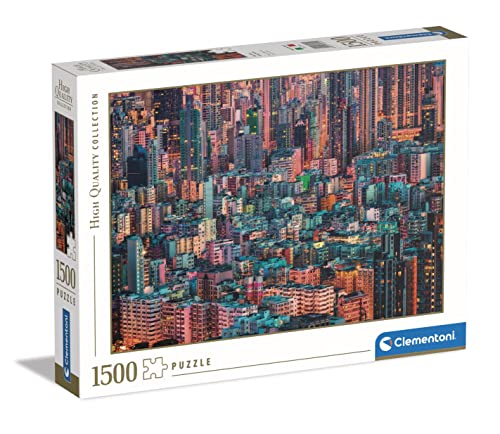 Clementoni - 31692 Collection - The Hive, Hong Kong, Puzzle 1500 Teile Für Erwachsene Und Kinder 10 Jahren, Geschicklichkeitsspiel Für Die Ganze Familie Clementoni - 31692 Collection - The Hive, Hong Kong, Puzzle 1500 Teile Für Erwachsene Und Kinder 10 Jahren, Geschicklichkeitsspiel Für Die Ganze Familie von Clementoni
