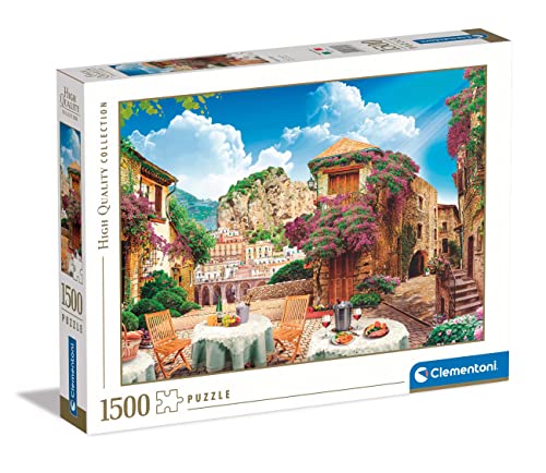 Clementoni 31695 Italy Collection-Italian Sight, Puzzle 1500 Teile Für Erwachsene Und Kinder 10 Jahren, Geschicklichkeitsspiel Für Die Ganze Familie, Mehrfarbig von Clementoni