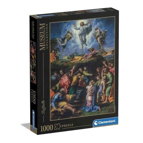 Clementoni 31698 Italy Museum Collection-Raphael, Transfiguration, Puzzle 1500 Teile Für Erwachsene Und Kinder 10 Jahren, Geschicklichkeitsspiel Für Die Ganze Familie, Mehrfarbig von Clementoni