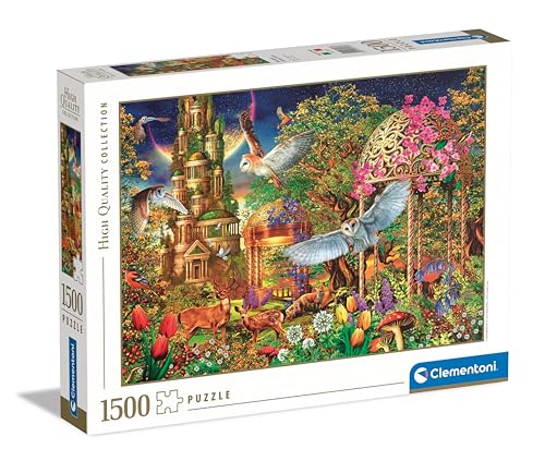 Clementoni Woodland Fantasy Garden Puzzle 1500 Teile Erwachsene - Puzzle Erwachsene in 59,2 x 84,3 cm - Puzzle Erwachsene anspruchsvoll von Clementoni 31707 Clementoni Woodland Fantasy Garden Puzzle 1500 Teile Erwachsene - Puzzle Erwachsene in 59,2 x 84,3 cm - Puzzle Erwachsene anspruchsvoll von Clementoni 31707 von Clementoni