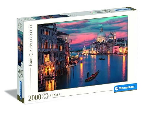Clementoni Venedig Kanal Puzzle - Puzzle 2000 Teile Erwachsene - Puzzle Erwachsene in 97,5 x 66,8 cm - Puzzle Erwachsene anspruchsvoll von Clementoni 32083 Clementoni Venedig Kanal Puzzle - Puzzle 2000 Teile Erwachsene - Puzzle Erwachsene in 97,5 x 66,8 cm - Puzzle Erwachsene anspruchsvoll von Clementoni 32083 von Clementoni