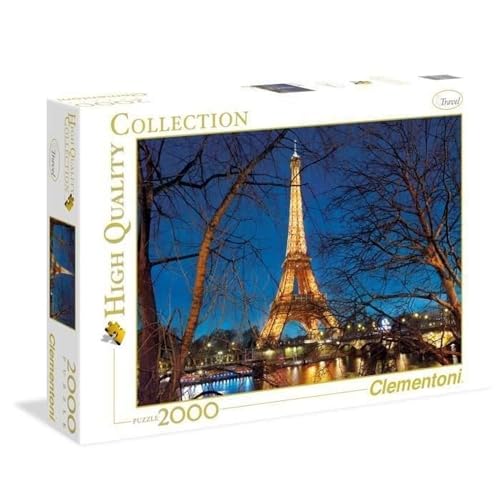 Clementoni 32554 Paris – Puzzle 2000 Teile ab 9 Jahren, buntes Erwachsenenpuzzle mit kräftigen Farben, Geschicklichkeitsspiel für die ganze Familie, schöne Geschenkidee Clementoni 32554 Paris – Puzzle 2000 Teile ab 9 Jahren, buntes Erwachsenenpuzzle mit kräftigen Farben, Geschicklichkeitsspiel für die ganze Familie, schöne Geschenkidee von Clementoni