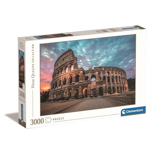 Clementoni 33548 Kolosseum – Puzzle 3000 Teile ab 9 Jahren, buntes Erwachsenenpuzzle mit kräftigen Farben, Geschicklichkeitsspiel für die ganze Familie, schöne Geschenkidee Clementoni 33548 Kolosseum – Puzzle 3000 Teile ab 9 Jahren, buntes Erwachsenenpuzzle mit kräftigen Farben, Geschicklichkeitsspiel für die ganze Familie, schöne Geschenkidee von Clementoni