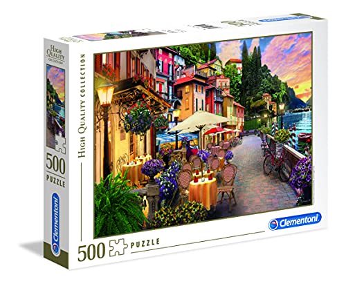 Clementoni 35041 Monte Rosa Dreaming – Puzzle 500 Teile ab 9 Jahren, buntes Erwachsenenpuzzle mit kräftigen Farben, Geschicklichkeitsspiel für die ganze Familie, schöne Geschenkidee von Clementoni