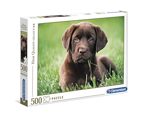 Clementoni 35072 Chocolate Puppy – Puzzle 500 Teile, buntes Legespiel für die ganze Familie, Erwachsenenpuzzle ab 14 Jahren von Clementoni