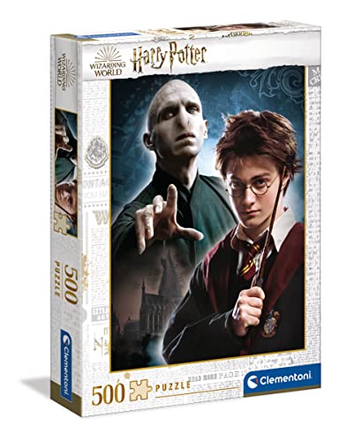 Clementoni 35103 Harry Potter – Puzzle 500 Teile ab 9 Jahren, buntes Erwachsenenpuzzle mit kräftigen Farben, Geschicklichkeitsspiel für die ganze Familie, schöne Geschenkidee Clementoni 35103 Harry Potter – Puzzle 500 Teile ab 9 Jahren, buntes Erwachsenenpuzzle mit kräftigen Farben, Geschicklichkeitsspiel für die ganze Familie, schöne Geschenkidee von Clementoni