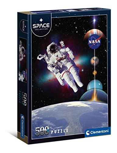 Clementoni 35106 Space Collection 500 Teile-Made in Italy, Legespiel, Geschicklichkeitsspiel für die ganze Familie, Erwachsenenpuzzle ab 10 Jahren, Puzzle Erwachsene, Mehrfarbig, One Size von Clementoni