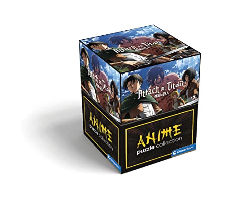 Clementoni Attack on Titan Puzzle 500 Teile - Legespiel für Manga & Anime Fans - Geschenk für Kinder ab 14 Jahren & Erwachsene, 35139 von Clementoni