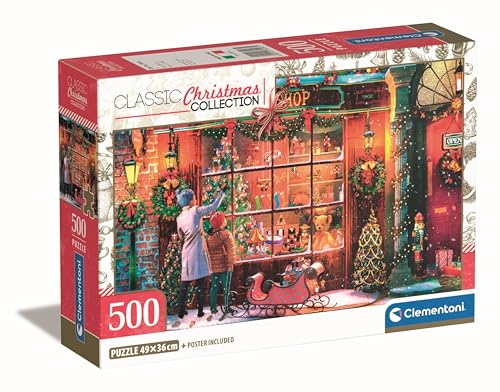 Clementoni Old Toy Shop Puzzle 500 Teile, für Erwachsene, Hergestellt in Italien, Multicolor - 35567 Clementoni Old Toy Shop Puzzle 500 Teile, für Erwachsene, Hergestellt in Italien, Multicolor - 35567 von Clementoni