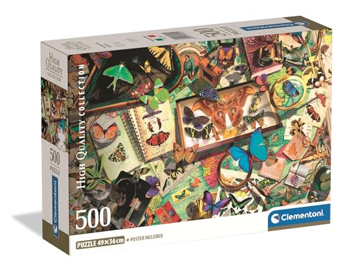 PZL 500 HQC The Butterfly Collector COMPACT Box von Clementoni