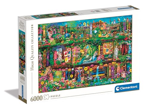 Clementoni Garden Shelf Puzzle - Puzzle 6000 Teile Erwachsene - Puzzle Erwachsene in 168 x 118 cm - Puzzle Erwachsene anspruchsvoll von Clementoni 36532 von Clementoni