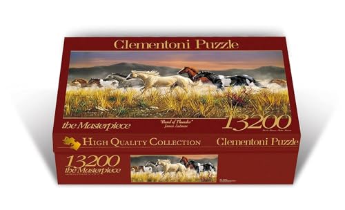 Clementoni 38006 Band Of Thunder – Puzzle 13200 Teile, Geschicklichkeitsspiel für die ganze Familie, farbenfrohes Legespiel, Erwachsenenpuzzle ab 14 Jahren von Clementoni