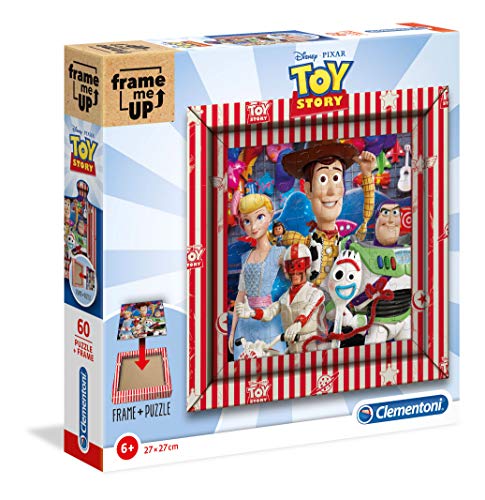 Clementoni 38806 Frame me up Toy Story 4 – Puzzle 60 Teile ab 4 Jahren, buntes Kinderpuzzle inkl. Rahmen aus Karton, zum Aufhängen ohne Kleber, Geschicklichkeitsspiel für Kinder Clementoni 38806 Frame me up Toy Story 4 – Puzzle 60 Teile ab 4 Jahren, buntes Kinderpuzzle inkl. Rahmen aus Karton, zum Aufhängen ohne Kleber, Geschicklichkeitsspiel für Kinder von Clementoni