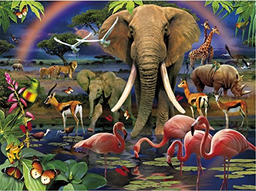 Clementoni 39187.5 - Puzzle Magic 3D 1000 teilig African Savannah Clementoni 39187.5 - Puzzle Magic 3D 1000 teilig African Savannah von Clementoni